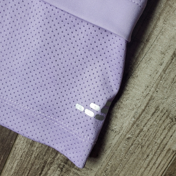 nwt bcg training tech mesh back tank top girls size xl 16 upf 50 purple rose - Picture 6 of 15